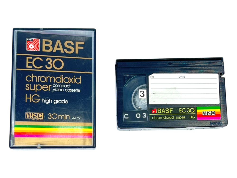 Kaseta VHS-C 30 lub 45 min