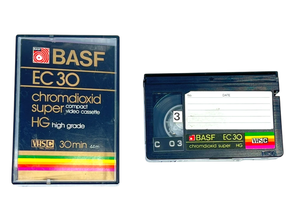 Kaseta VHS-C 30 lub 45 min